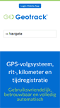 Mobile Screenshot of geotrack.nl
