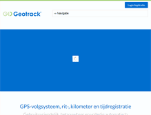 Tablet Screenshot of geotrack.nl